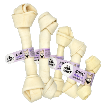 Recompense pentru caini Mr. Bandit Knotted Bone, os innodat de 10 cm