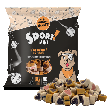 Recompense pentru caini Mr. Bandit SPORT MINI, mix, 500g