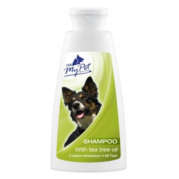 Sampon pentru caini, For My Pet, Dermapharm, extract de arbore de ceai, 150ml