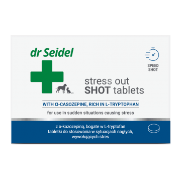 Shot pentru utilizare pe termen lung in stari de anxietate si stres, Dr. Seidel STRESS OUT SHOT TABLETS, 10 tablete