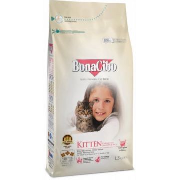 BonaCibo Kitten Chicken  Rice with Anchovy 15 kg