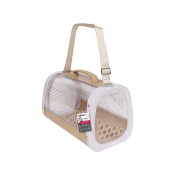 CUSCA TRANSPORT Honey Pet, pentru caini si pisici, cofee, 59.1 x 38.1 x 35.4 cm