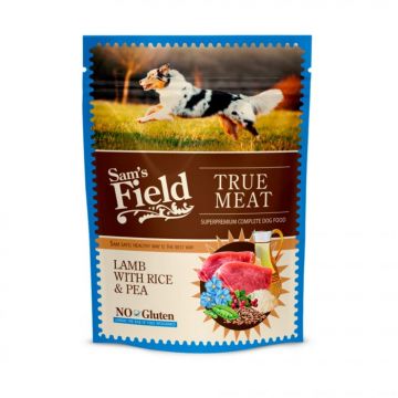 Hrana Umeda caini, Sam s field dog pouch lamb with Rice Pea 260 gr