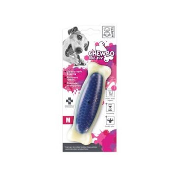 Jucarie pentru caini cu aroma de bacon, CHEWBO BONE M-PETS, L, 20x5x4 cm