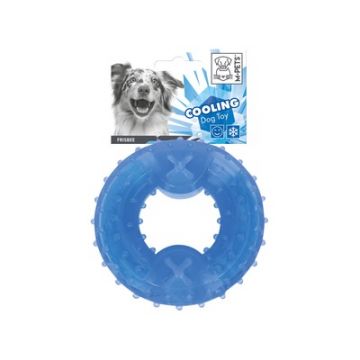 Jucarie pentru caini cu efect de racorire, COOLING FRISBEE M-PETS, 10.6 x 2.2 cm