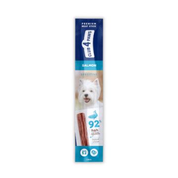 Recompense pentru câini, sticksuri din carne de somon Club 4 Paws Premium Sensitive , 120g