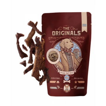 Recompense pentru caini The Originals, Fasii uscate de vita, 80g