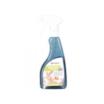 Spray pentru Curatare Custi Rozatoare, Flamingo, Lavanda, 500 ml Spray pentru Curatare Custi Rozatoare, Flamingo, Lavanda, 500 ml