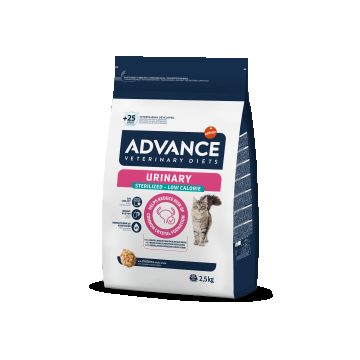 Advance Veterinary Diets Cat Urinary Sterilised Low Calorie, 2.5 kg