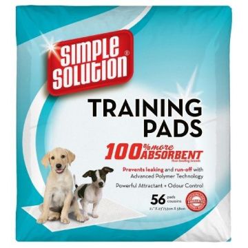 Simple Solution Training Pads, 55 x 56 cm, 56 bucati