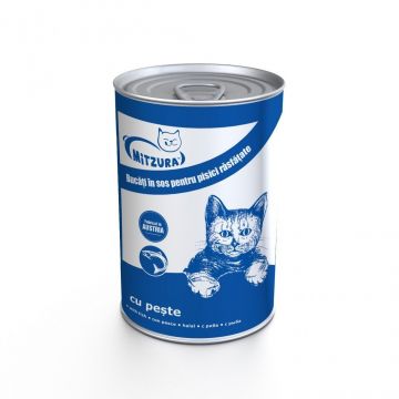 Mitzura Cat Conserva Peste, 415 g