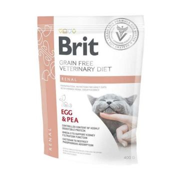 Brit Grain Free Veterinary Diets Cat Renal, 400 g