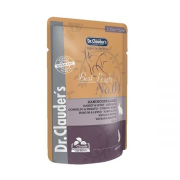 Dr. Clauder's Cat Iepure & Ficat, 100 g