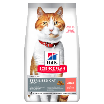 Hill's Science Plan Feline Adult Sterilised Salmon, 15 kg