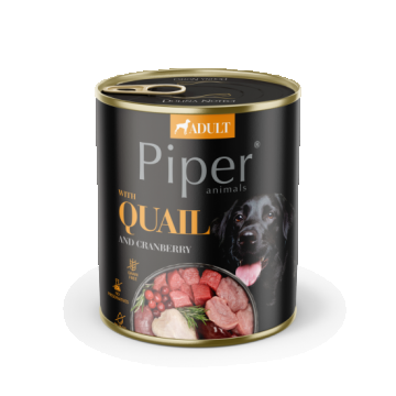 Piper Adult Dog, Prepelita, 800 g