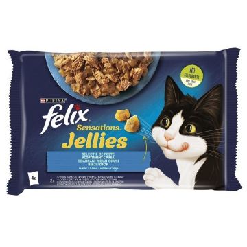 Felix Sensations Jellies Multipack, Peste, 4 x 85 g