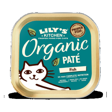 Lily's Kitchen, Adult Organic Fish Pate, 85 g