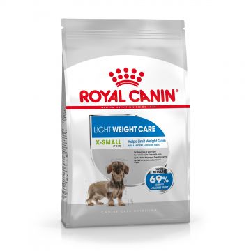 Royal Canin X-Small Light Weight Care Adult hrana uscata caine, limitarea greutatii, 1.5 kg