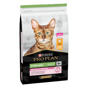 Purina Pro Plan Pisici Sterilizate Delicate Digestion, cu Pui 1.5 kg