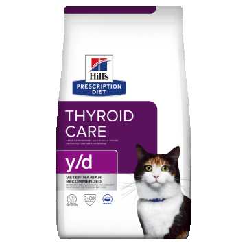 Hill's Prescription Diet Feline y/d Thyroid Care, 1.5 kg