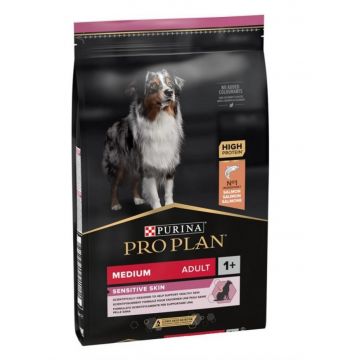 Purina Pro Plan Medium Adult Sensitive Skin Optiderma,3 kg