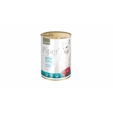 Conserva hrana umeda Piper Cat Sterilised, Ton 400 g