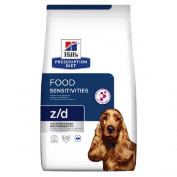 Hill s PD z d Food Sensitivities hrana pentru caini hipoalergenica 3 kg