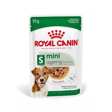 Royal Canin Mini Ageing hrana umeda caine senior (in sos), 12 x 85 g